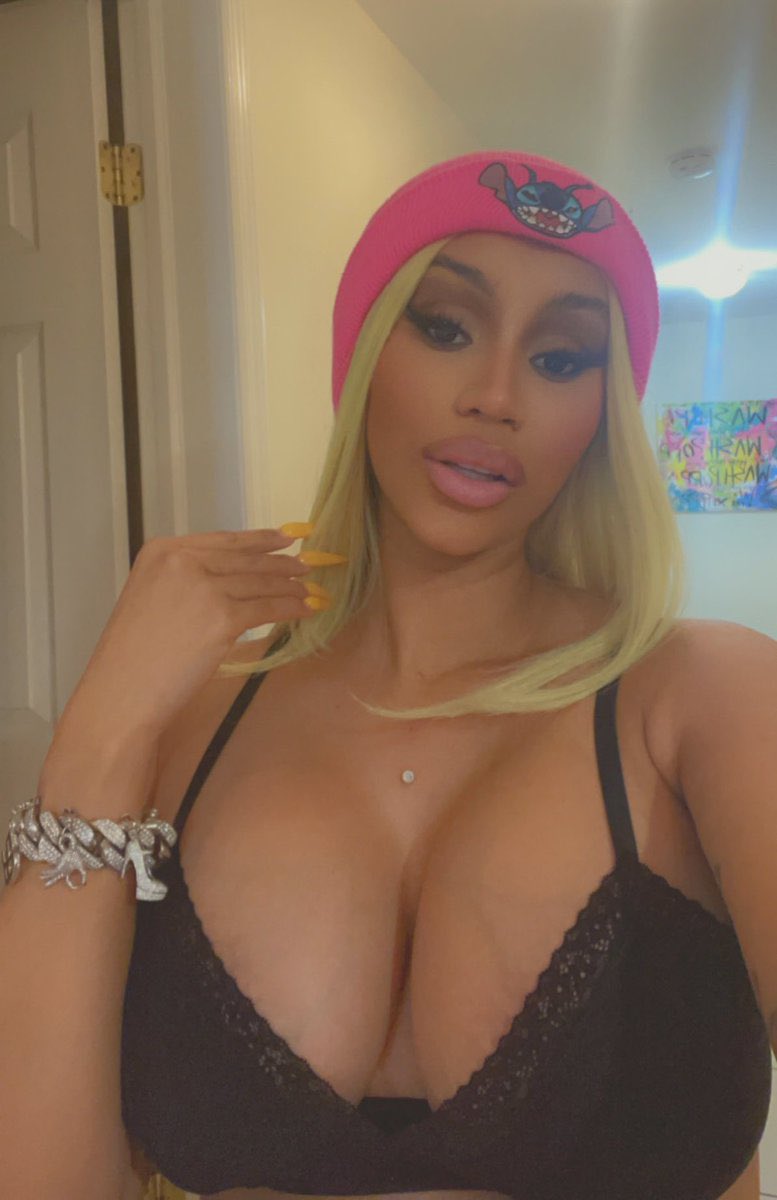 bhadbitchy's tweet photo. Cardi B New Titties 😍 https://t.co/LCJr63k0gn
