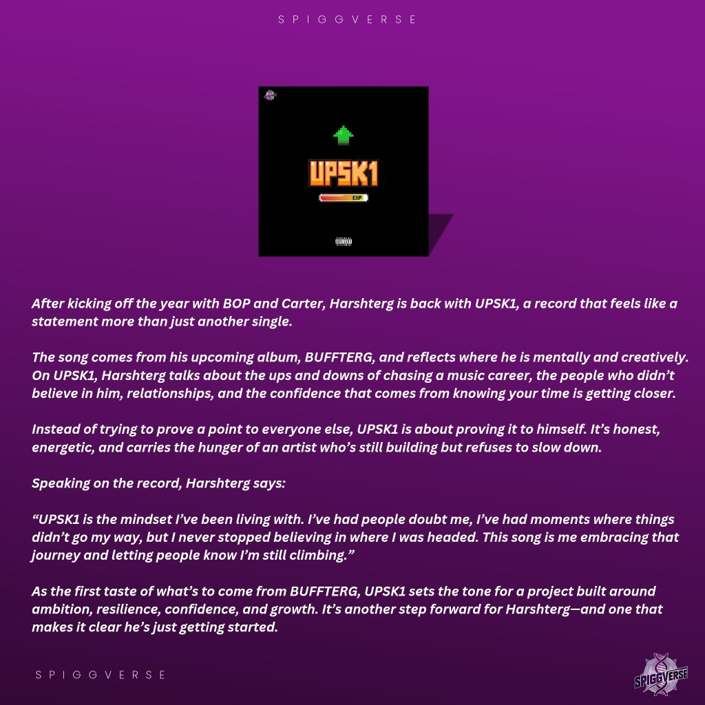 harshterg1's tweet photo. UPSK1 isn’t just another single - it’s a mindset. 
A reminder that even when it feels like nothing is moving, you’re still gaining experience. You’re still leveling 🆙.

                🗓️ AUGUST 7TH.

Pre-save 🔗 in BIO — Let’s level up together 🎮⬆️

#upski #harshterg #newmusic https://t.co/QLnBtMZbF9