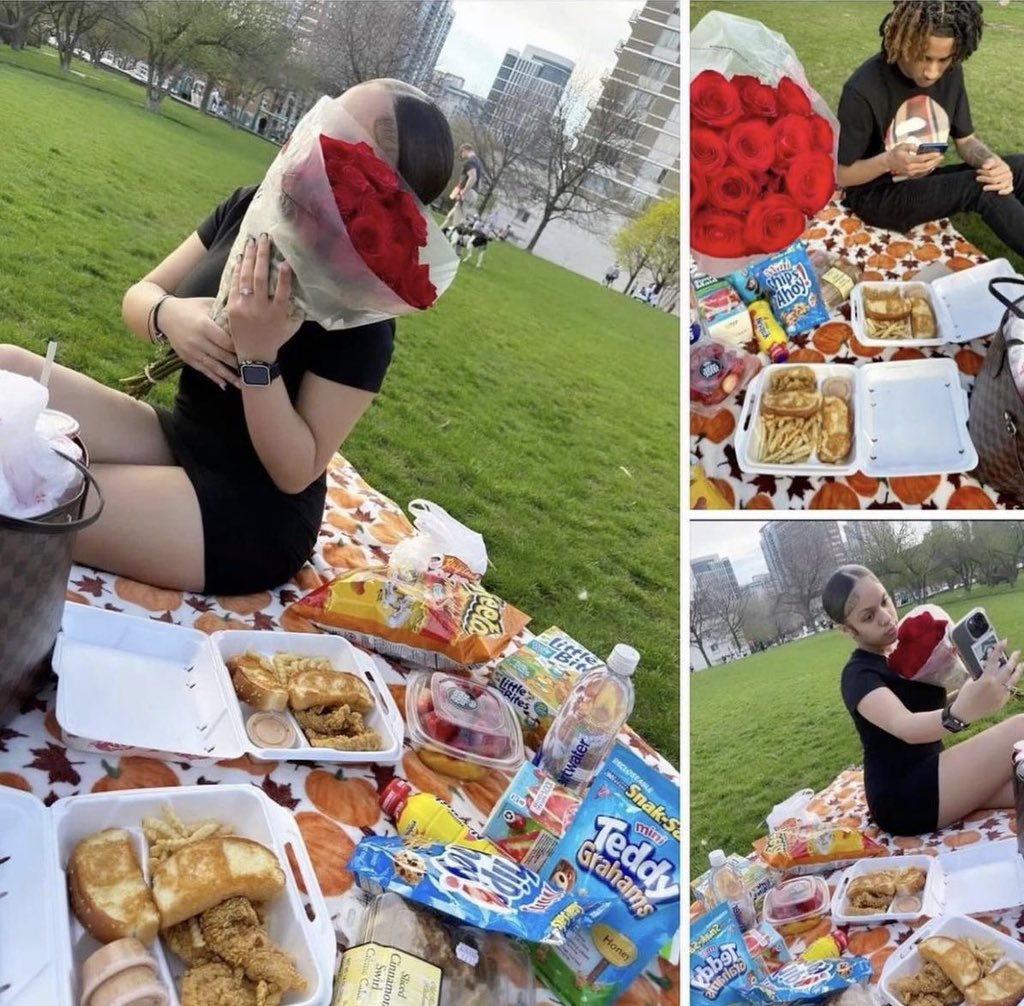 ceciiii07's tweet photo. Picnic date are soo underrated 😭💚 https://t.co/aQe0ApNuI3