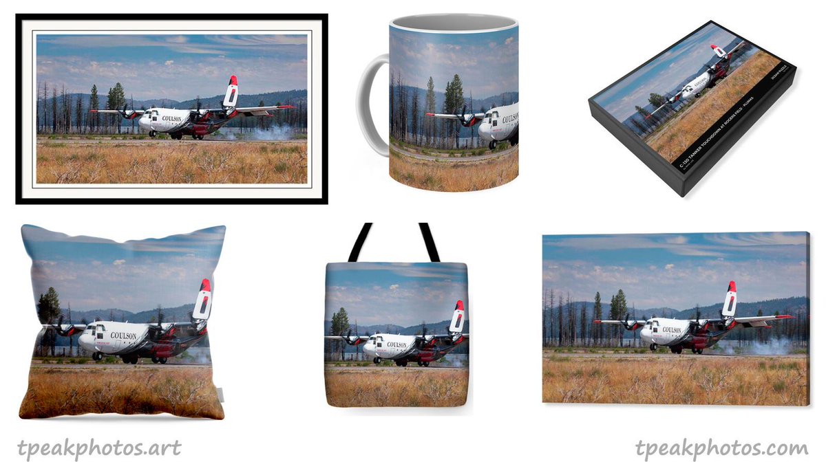 tpeakphotos's tweet photo. You can't smell a photograph. But this one clearly smells like burning rubber and Jet-A. Coulson's C-130 Tanker touching down at Rogers Field, Chester, CA after another retardant run on the Biscar Fire.
https://t.co/ygZdwNNLfn
#tpeakphotos #C130 #BiscarFire #wildfire https://t.co/a3j77r1xzh