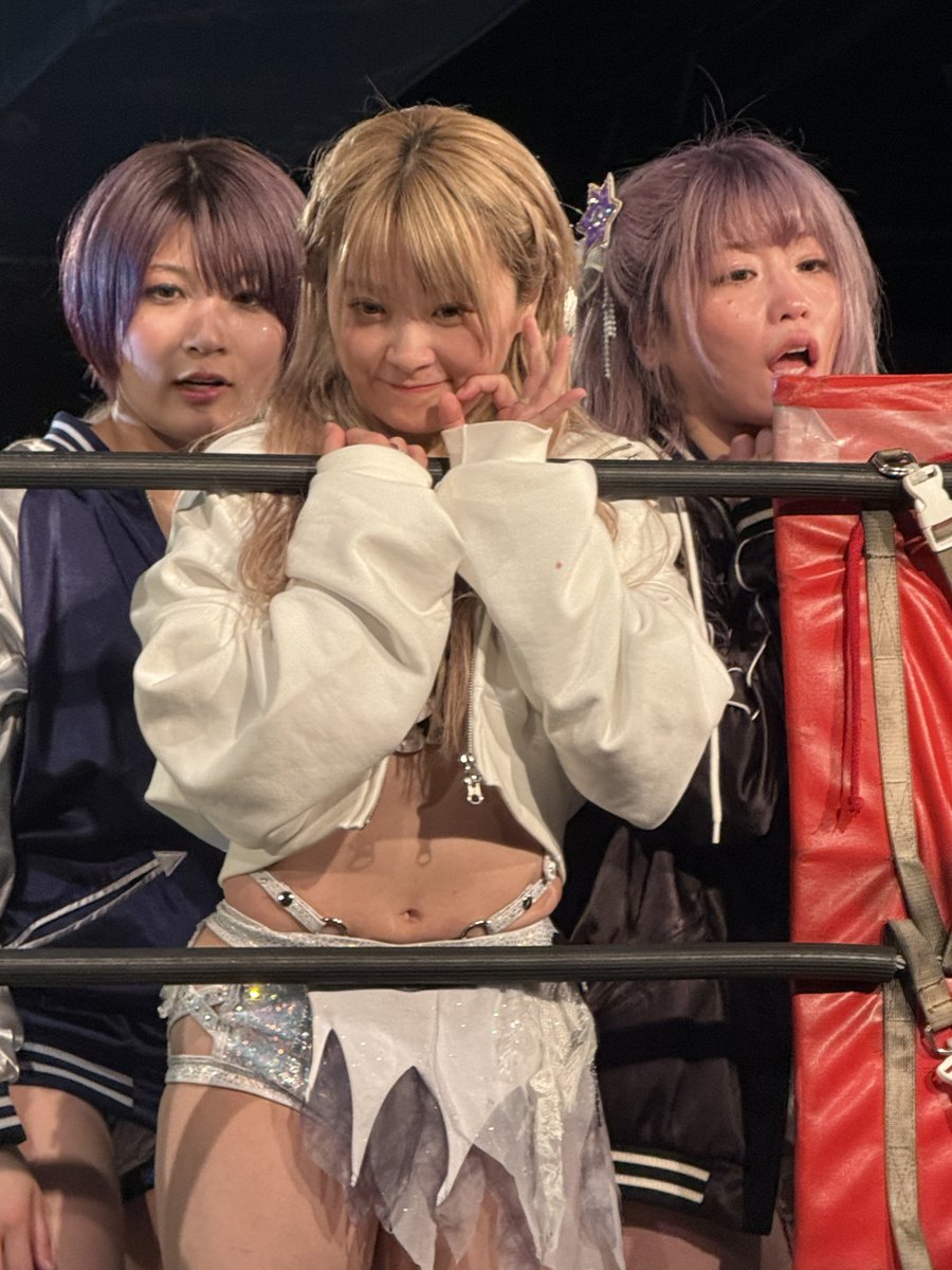obey3167's tweet photo. なつぽい選手！
引退か～😩
IWGP 何故このタイミング？
引退か！と思ってたけど😥
やっぱ引退なのか
寂しくなるな～😖

#natsupoi 
#STARDOM https://t.co/Owx6zSSqiq