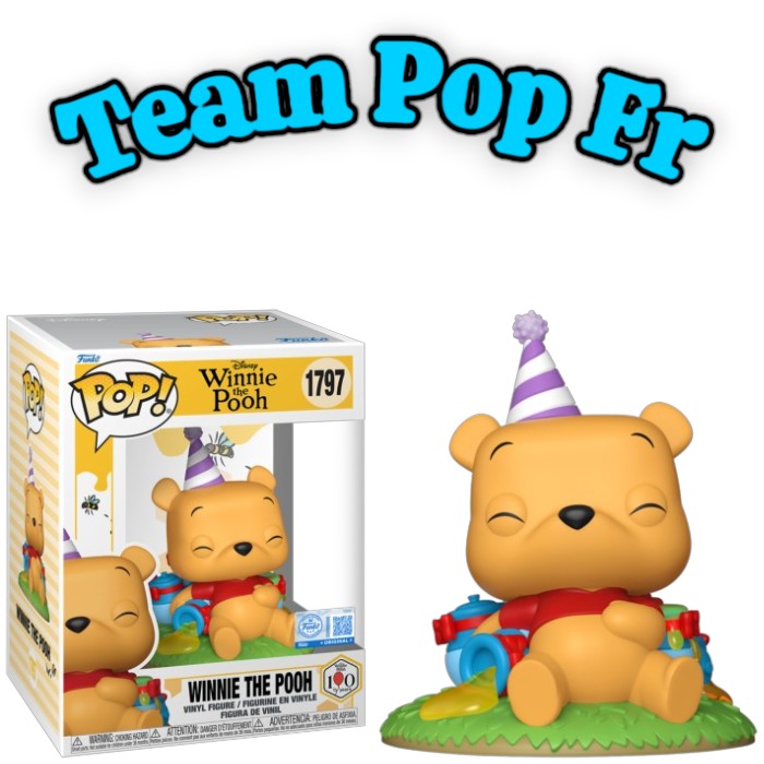 TeamPopFr's tweet photo. À l'occasion du 100ᵉ anniversaires de Winnie l'Ourson, Funko rend hommage au célèbre petit ourson de la Forêt des Rêves Bleus avec une magnifique figurine Funko Pop.

✨ Team Pop Fr : https://t.co/7pjstLoTFJ

#WinnieLOurson #Disney #FunkoPop #Disney100 #TeamPopFr https://t.co/6q2YrjZFJB