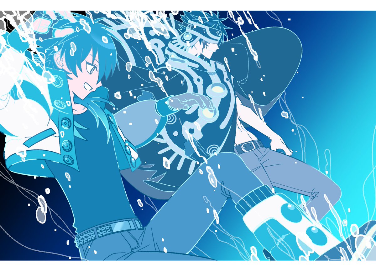 2nikyuu9's tweet photo. 렌아오蓮蒼 #dmmd https://t.co/WN0YUBWQyQ
