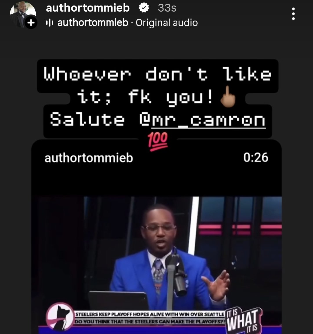 Poetic_pisces79's tweet photo. @ITISWATITISTALK #ISAIDWHATISAID
@mr_camron I'm also ready to have that conversation about #bamadebayo I heard your Perspective! Now hear mine one time!☝🏾 #itiswhatitis💯 #authortommieb #camron
➡️ https://t.co/q1YRGGnq77 ⬅️ https://t.co/PKc731xcXN