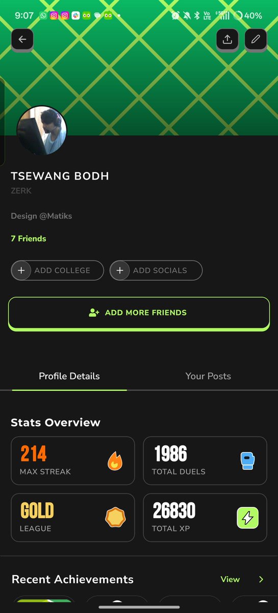Zerkyboi's tweet photo. Updated profile.

You now get more customisation for @matiks_play 

Try it out. Would love the feedback https://t.co/gtDLDeBcJM