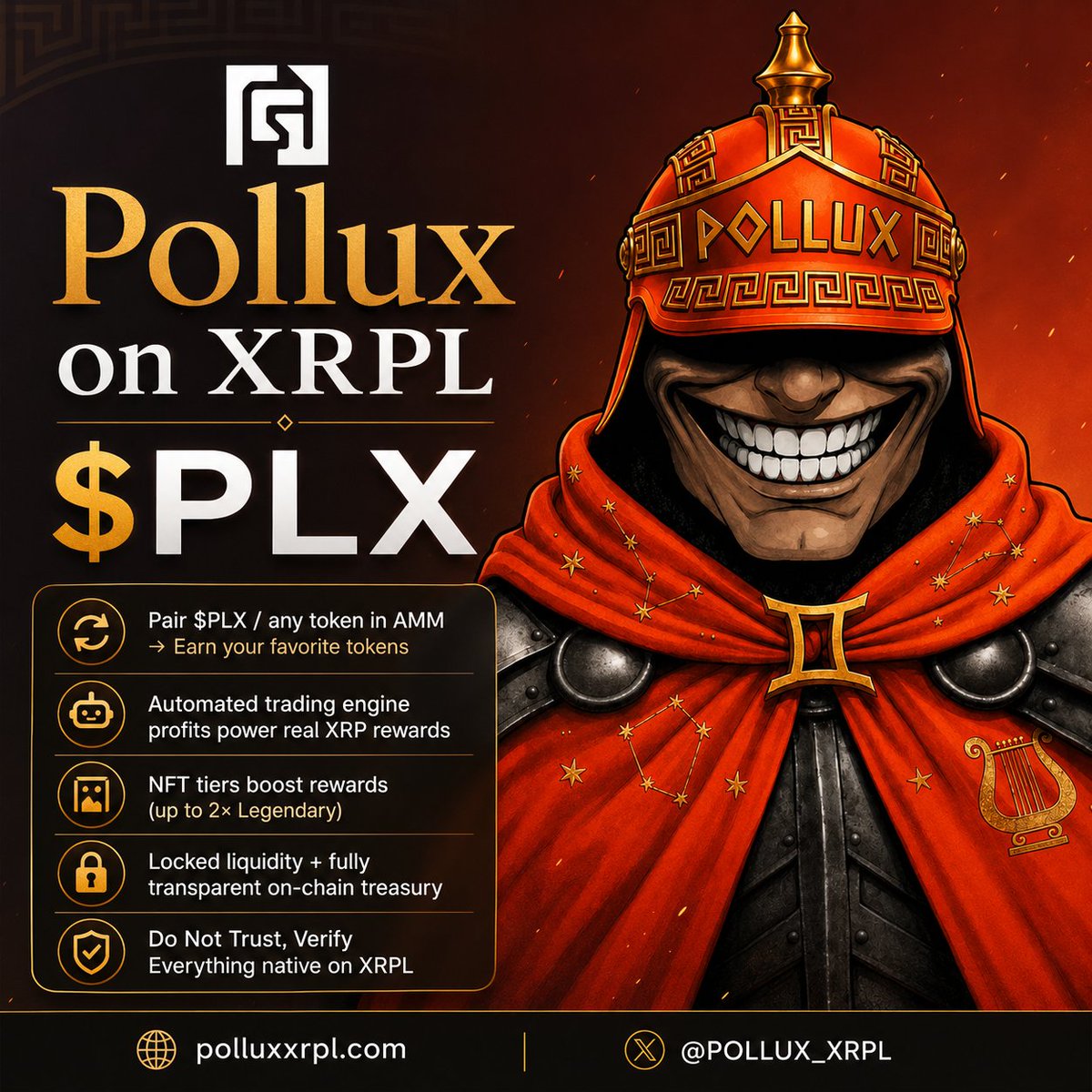 POLLUX on XRPL tweet media