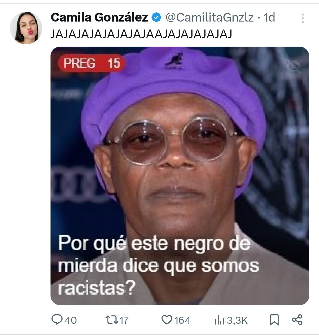 MaximoVillano2's tweet photo. @CamilitaGnzlz Será que no ha visto tus comentarios 🤣😂 https://t.co/t1uZ8EG0ZU