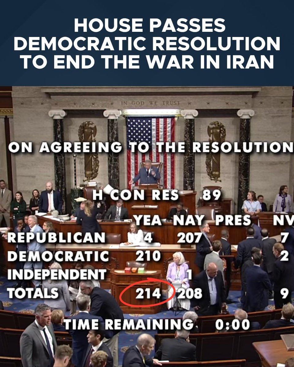 RepJeffries's tweet photo. Donald Trump must end this reckless war of choice in Iran immediately.

Enough. https://t.co/KqSuYGiVKI