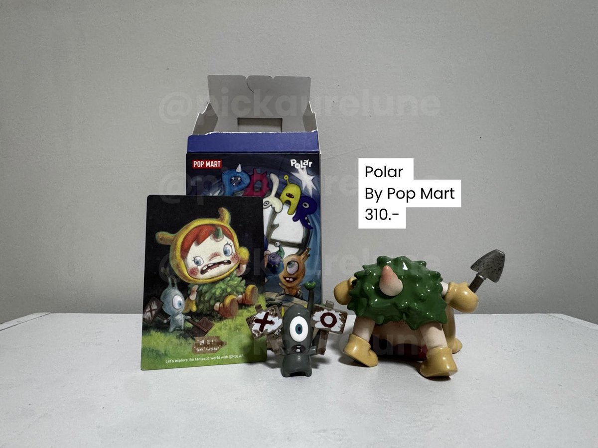 pickaurelune's tweet photo. ส่งต่อน้อง Polar: Yeah! Gotcha! มีกล่อง และการ์ดครบค่า 💓

ค่าตัวน้อง 310.-
shipping fee 30.- 📮

สนใจทักเดม ดูเพิ่มเติม ต่อรองได้น้า
#ตลาดนัดกล่องสุ่ม #ตลาดนัดของเล่น #กล่องสุ่มโมเดล #ตลาดนัดarttoy #Popmart #กล่องสุ่ม #ตลาดนัดของเล่นมือสอง #ตลาดนัดpopmart #Polar https://t.co/Hf8oFSbaoF
