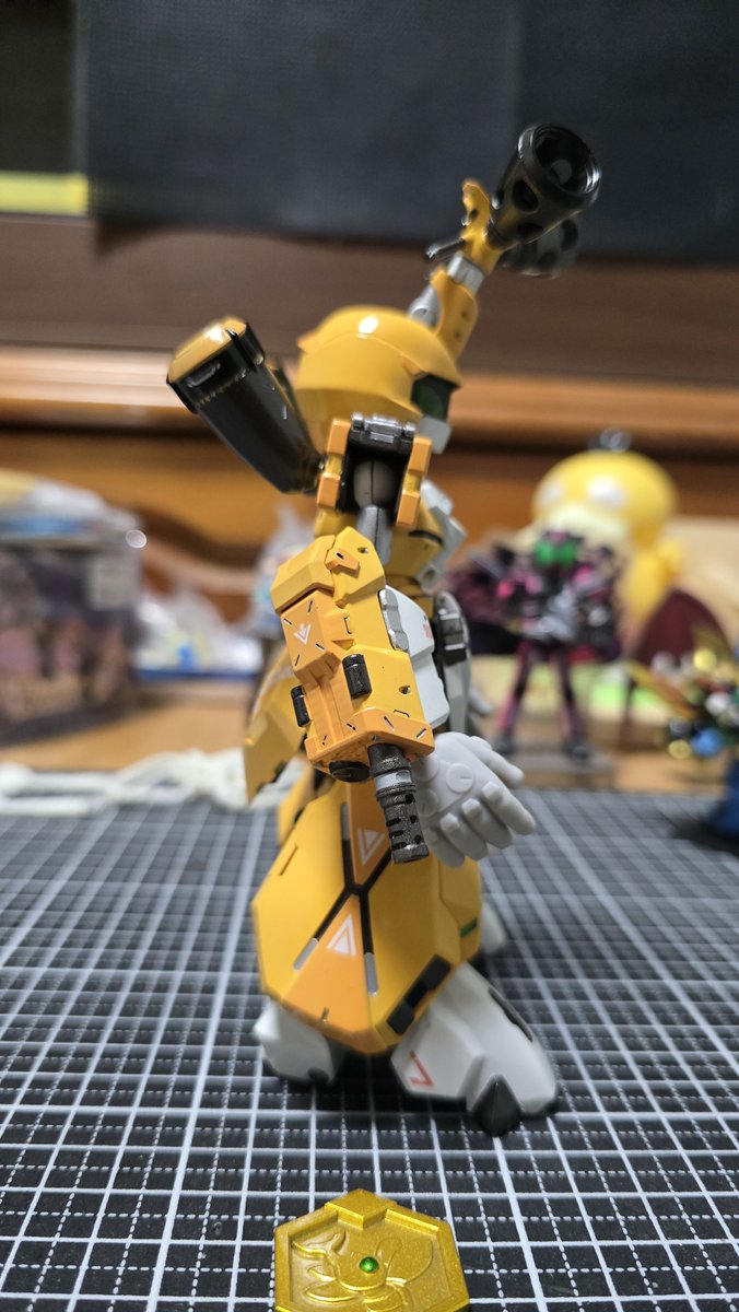 zzzzaxax's tweet photo. とりあえず完成(手首以外)
結論は素晴らしいキットで
サイズもディテールも美しい
もしメダロッドが好きなら
ぜひ入手するキット

作者も今回のWF出ますので
もし興味があるなら

ぜひ見に行ってください

ブース：UZ STUDIO
番号：3-02-02

#メダロッド 
#WF2026S https://t.co/z0fwaPDAVn