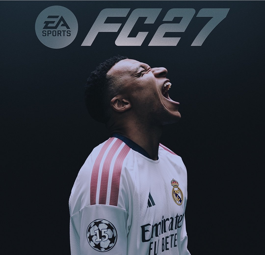 Games_popcorn_'s tweet photo. 🚨 تفاصيل جديدة عن EA SPORTS FC 27:

- الكشف عن اللعبة وفتح الطلبات المسبقة: اليوم (23 يوليو).
- نجم الغلاف: كيليان مبابي.
- موعد الإصدار: 25 سبتمبر.
- الوصول المبكر: 18 سبتمبر.
- النسخ: Standard وUltimate وUltimate+. https://t.co/0MekUqtCmn