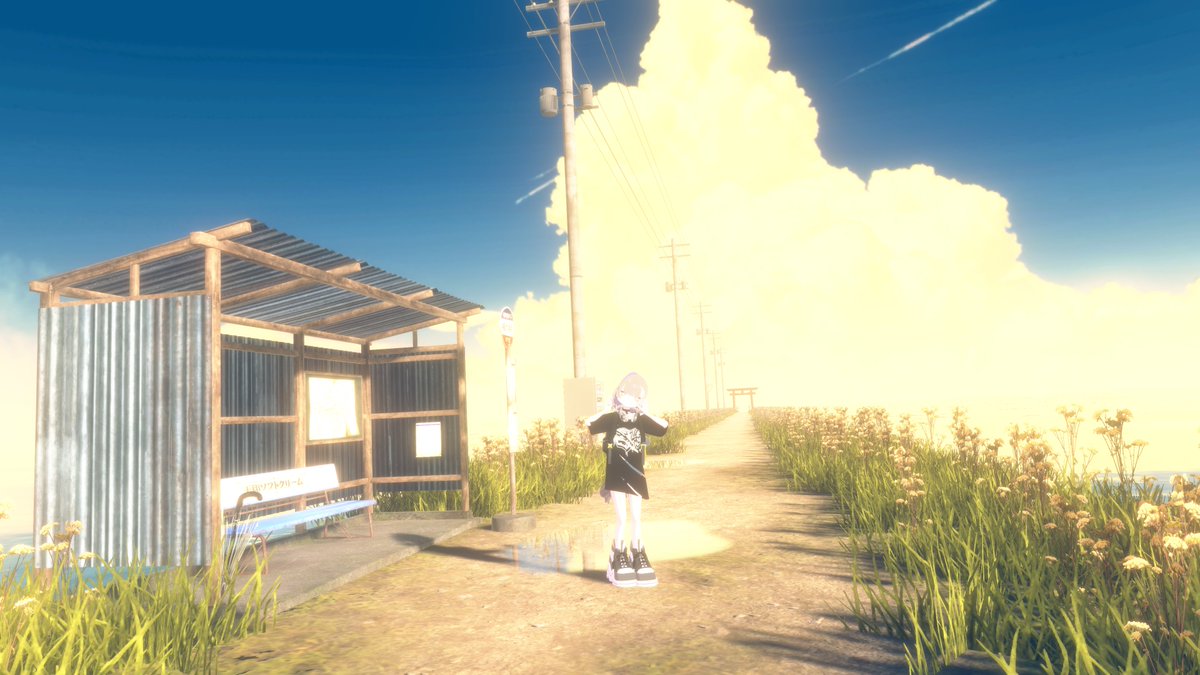 kosaka0103's tweet photo. Vチャ終わり。
Vketの続きと、アバミュ衣装展を回りました。謎解き疲れた上に分からなかった。 https://t.co/WqQuK4d1ob