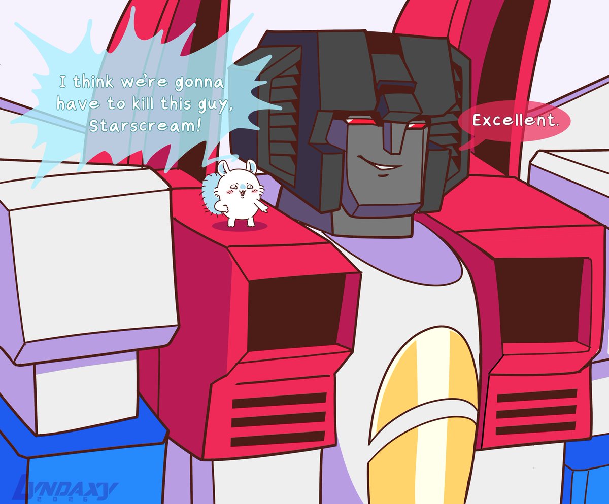 LyndaxyArt's tweet photo. DESTROY EVERYONE 🐿️👑🤖 https://t.co/CymIb8NxwL