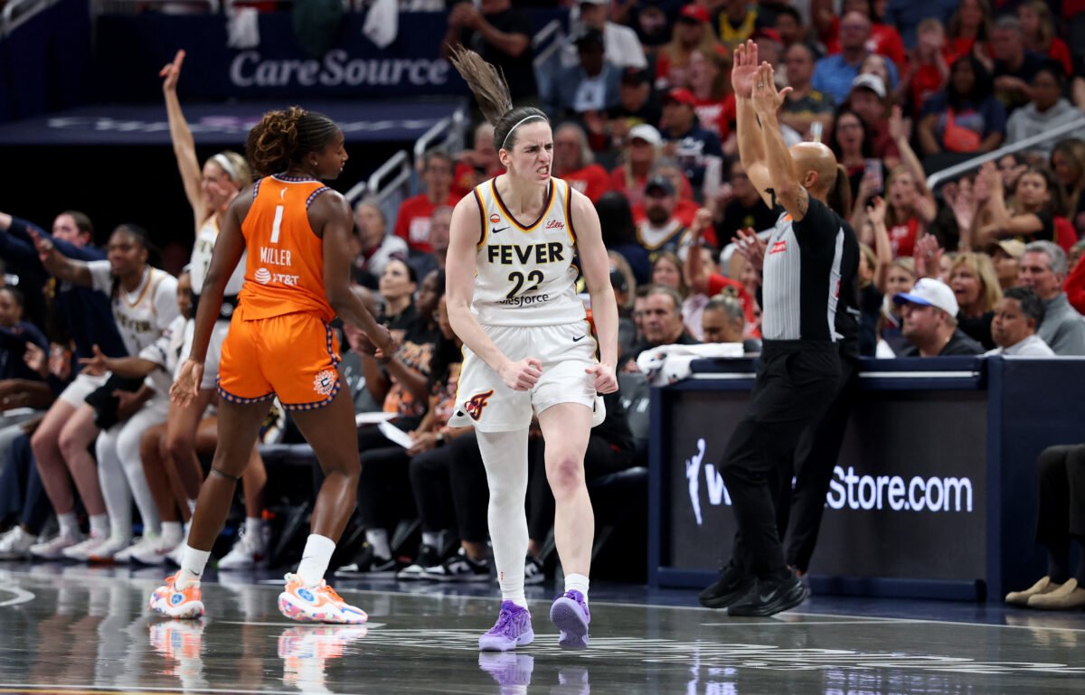 ElRushboNews's tweet photo. The WNBA spent all week manufacturing controversies.
Caitlin Clark spent last night manufacturing 27 points, 11 assists, and a 123-88 demolition of Connecticut. Indiana franchise record.
Funny how the best player in the league just keeps playing basketball while everyone else argues about her.