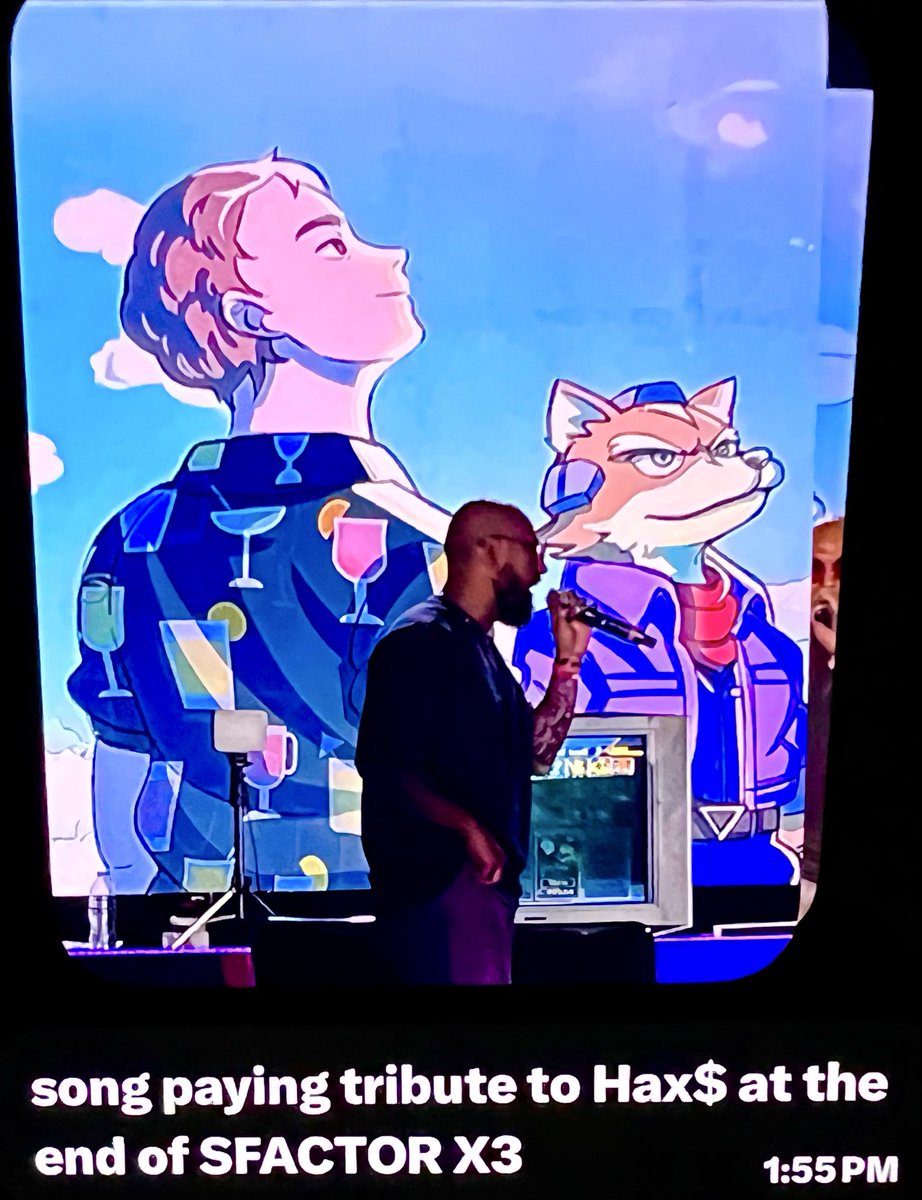 ssbmhax's tweet photo. Hax$ - S Factor X3 🇲🇽
Muchas gracias por la rifa, , la cancion y el buen recuerdo de Hax. Felicidades, Kuark, por ganar la rifa! https://t.co/isxndTZ5Ho
