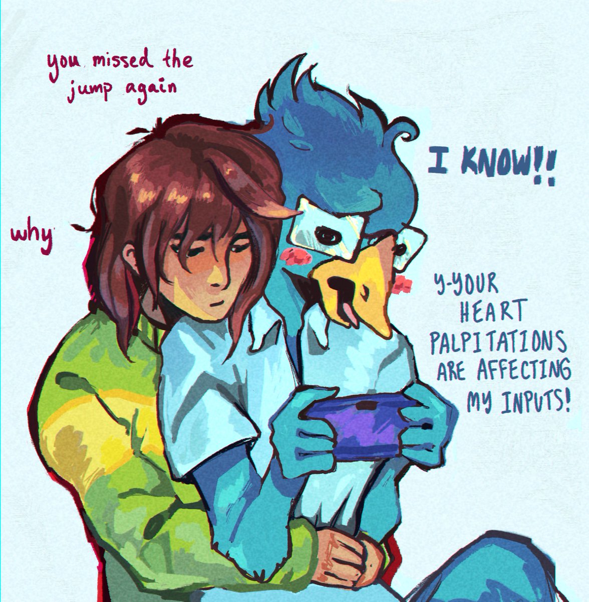 squiddonaut's tweet photo. kris STOP backseat gaming

#deltarune #kerdly https://t.co/aewv6dclUP