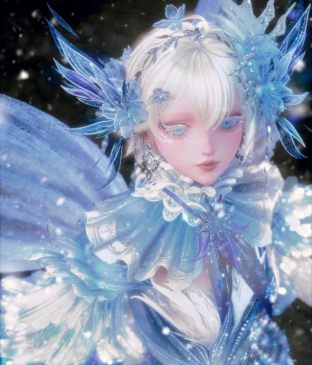 themiraland's tweet photo. my little ice fairy 🤍 https://t.co/FfefRFOuXB