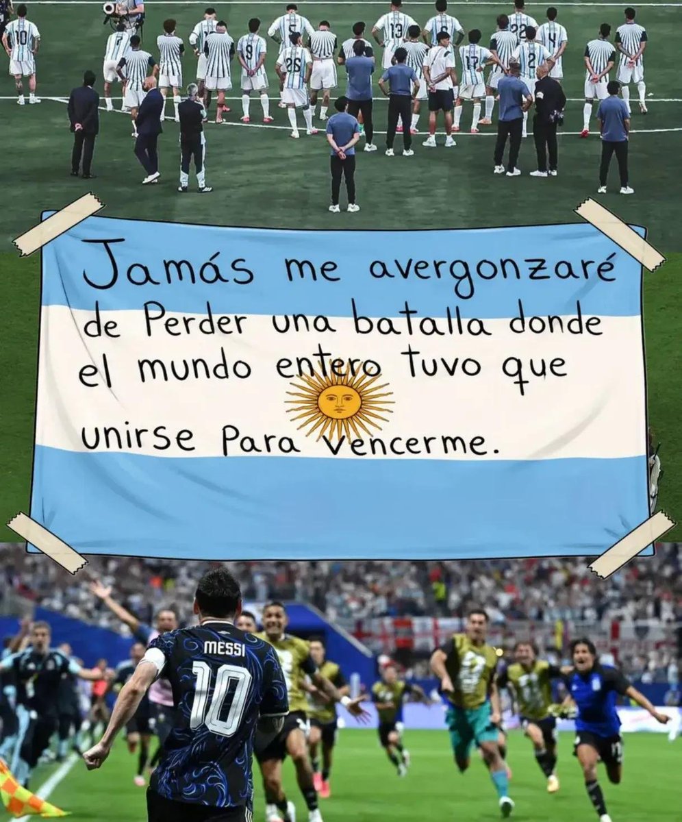 NormandoRaul's tweet photo. @rmandorojas @miseleccionmx @RafaMarquezMX @afa que tendrá q ver la AFA uds no daben jugar q es distinto se juega con huevos y corazón dos cosas que les falta JAMAS SE VAN A COMPARAR https://t.co/pWzIxnGnSS