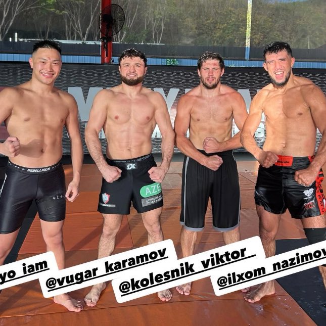 rizin_knt's tweet photo. あんま突っ込んでる人見かけなかったけど高木凌とケラモフって普通にタイガームエタイで一緒に練習もしてたよね

そこまで気まずさとかはない関係なんかな笑 https://t.co/DfK3v7OF7c