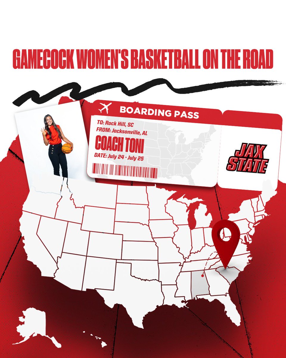 JaxStateWBB's tweet photo. Out on the recruiting trail this weekend! 🛣️

#StayCocky🐔 | #FearTheBeak👌 https://t.co/5dmiilFRVR