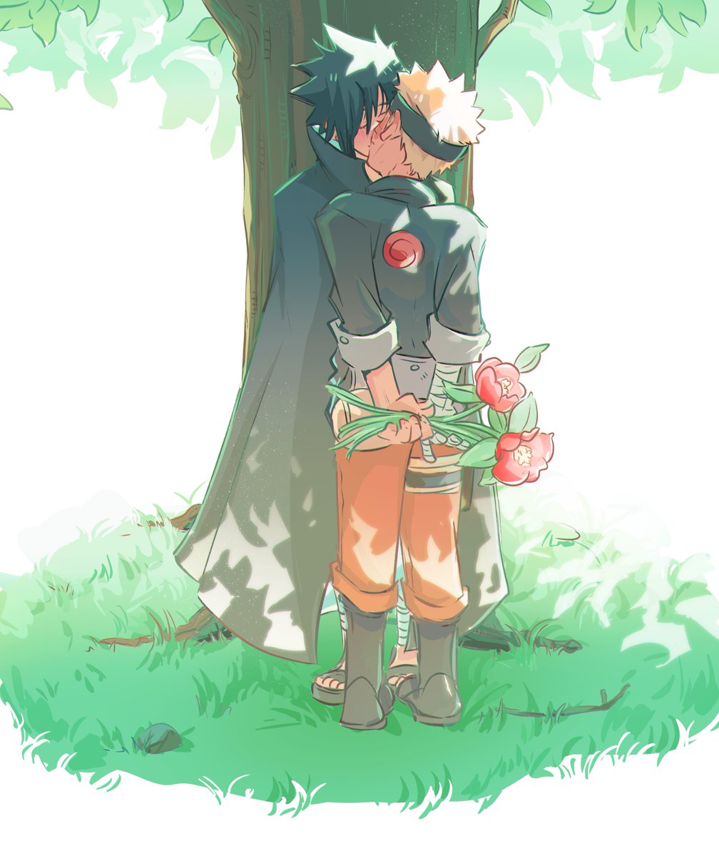 OrangeLemonArt's tweet photo. The real birthday gift isn't the camellias, but a rousing fistfight https://t.co/CVMUq3cm60