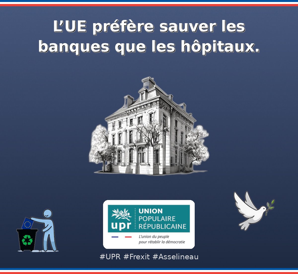 elch0riz0's tweet photo. ▪️
𝘍𝘳𝘦𝘹𝘪𝘵 : 𝘱𝘢𝘳𝘤𝘦 𝘲𝘶𝘦 𝘵’𝘦𝘴 𝘱𝘢𝘴 𝘶𝘯 𝘷𝘢𝘴𝘴𝘢𝘭. 👑🇫🇷

Bonne soirée ! 🌙

#UPR #Frexit #Asselineau #StopUE #Liberté #VoteJeune #ReprendsLeControle #Louvre https://t.co/Gab9hh7gJa