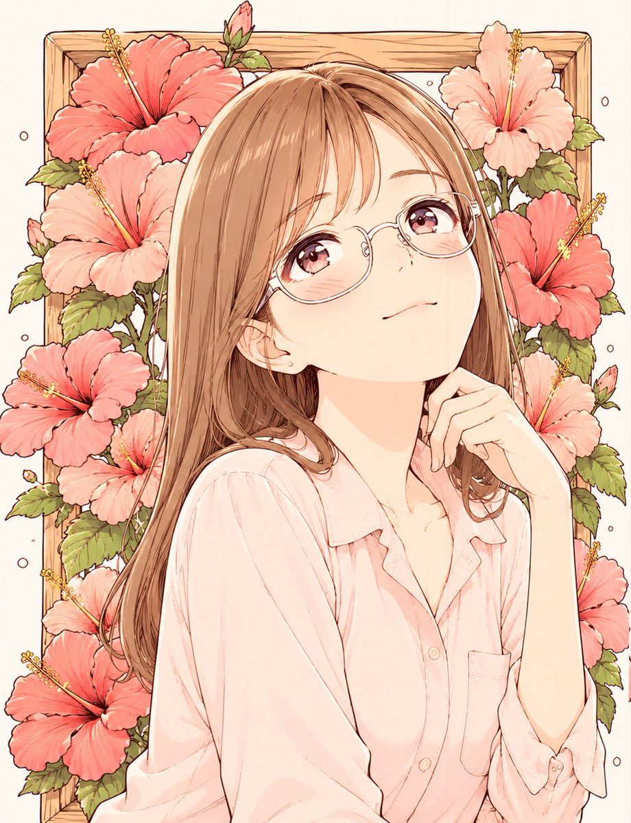kuroneko3ai's tweet photo. #MeganeFlowers https://t.co/e8nOOPHXrI