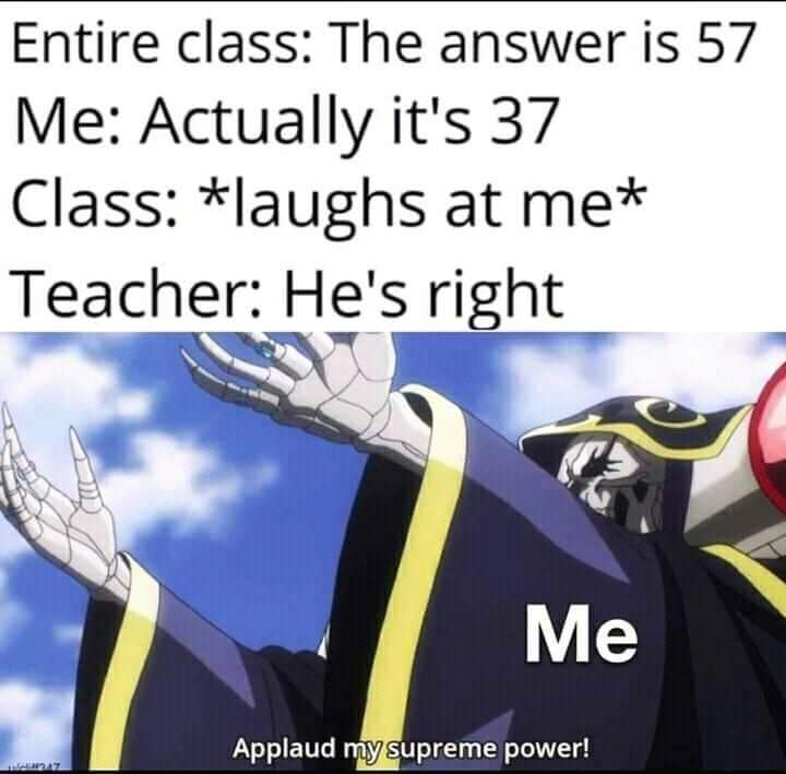 kafka_tlz's tweet photo. Sasuga Ainz-sama 😂 https://t.co/SUpGrLvmkQ