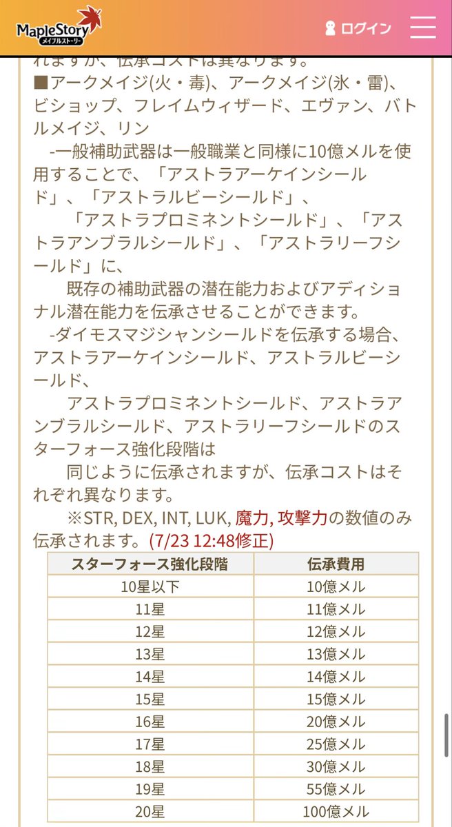 pofun_ms's tweet photo. @ako8oka 継承されると思ってましたが公式の書き方見ると微妙ですよね
カンナの補助武器のところには明確に呪文書が伝承されると記載があるけど、魔職のダイモスのところはただ伝承されるとのみ書かれてます… https://t.co/eFr976N2TP