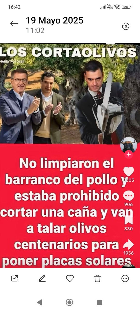 AGAVIOLETA1959's tweet photo. @unaicano10 EL GOBIERNO INCENDIAN  Y PROVOCA INUNDACIONES  Y LO QUE QUIERA. LOS DRONES CON BOLAS  QUE SE INCENDIAN AL TOCAR EL SUELO...SON  INTENCIONADOS!!! TODOS!!! ES UN TRATO QUE TIENE SANCHES CON SOROS Y BILL GATES, CUANDO VINIERON A JAEN EN NOVIEMBRE 2024, PARA CERRAR ACUERDOS. https://t.co/lLJRDDrDTD