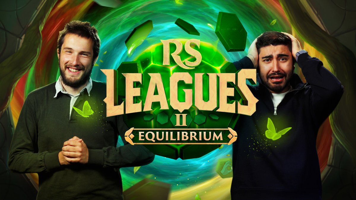 RuneScape's tweet photo. Discover your unlimited potential when Leagues II: EQUILIBRIUM launches August 10th!

Check out this brand new Dev Diary to see all the changes coming to EQUILIBRIUM, along with a peek at the Tier 1 Relics!

Stay tuned to our RuneScape social channels for the full Relic Reveal rollout, starting July 27th.

📺: https://t.co/spVIfqA8C4