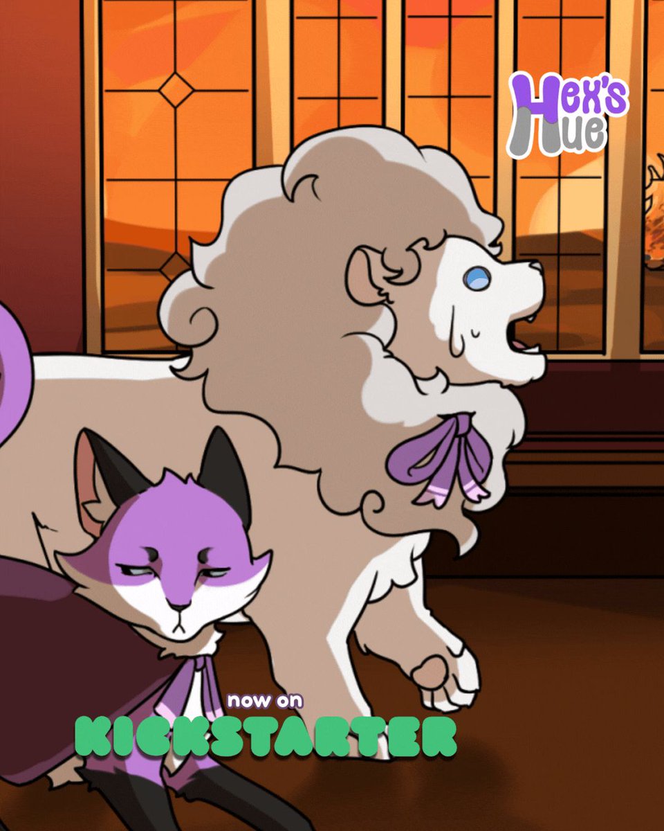 Hex's Hue 🦝🦋 ON KICKSTARTER !! tweet media