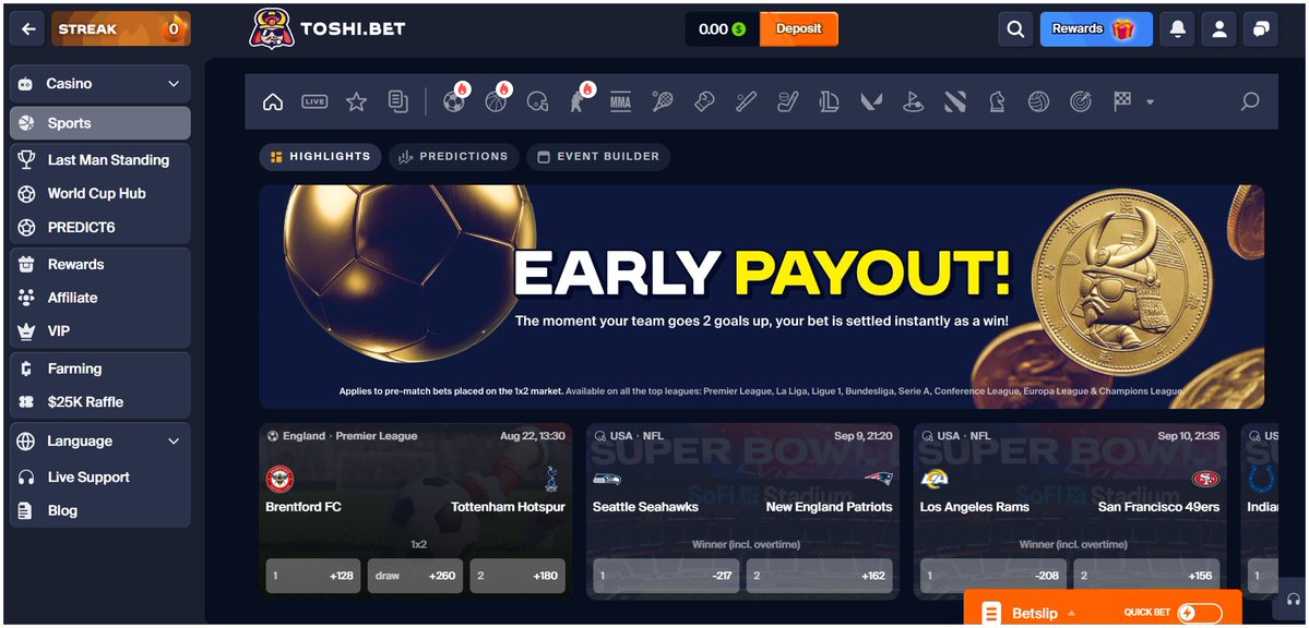 TheZazzle's tweet photo. Toshi Bet, crypto's best casino for real money slots, Toshi Bet is committed to responsible gambling, #Casino #Gambling𝕏  #Sportbook  #casinoargentina #BettingCommunity 🤑  https://t.co/3PCvnBpeig https://t.co/r1YJWZPKrT