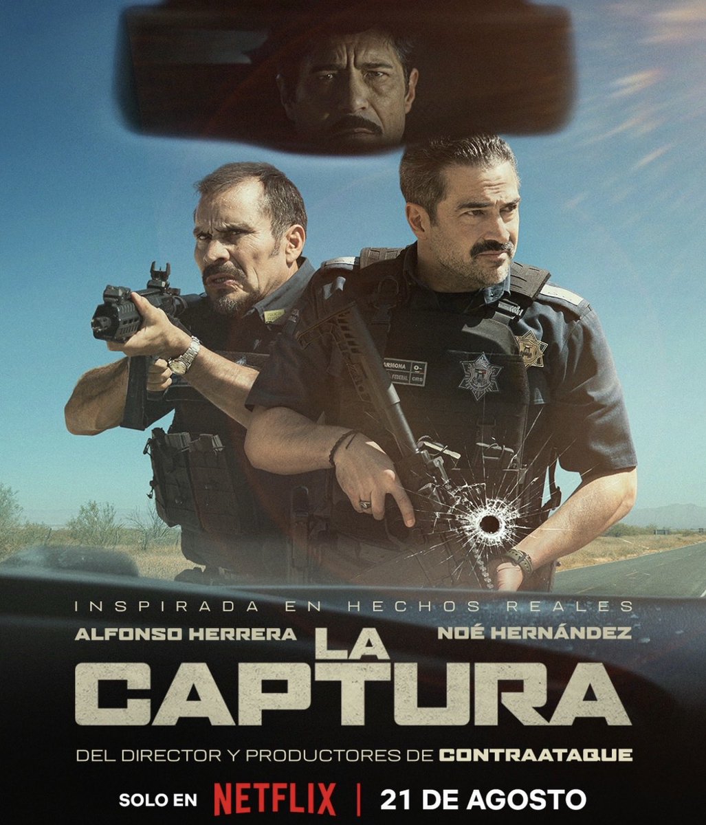 ponchohd's tweet photo. Hay historias que merecen ser contadas porque nos recuerdan que, incluso en medio de sistemas complejos, hay personas que deciden hacer lo correcto.
Gracias, Chava Cartas, Francisco González Compeán, Noé Hernández, Héctor, Carlo Leconte, Leo Cordero y Francisco Ramos por creer en La Captura y por hacer posible que esta historia llegue al público.
Esta película nos da la oportunidad de recordar que también hay héroes mexicanos. Mujeres y hombres que, lejos de los reflectores y a pesar de las dificultades, hacen su trabajo con valentía, integridad y un profundo sentido del deber.

La Captura estrena el 21 de agosto, por Netflix. Nos vemos ahí.