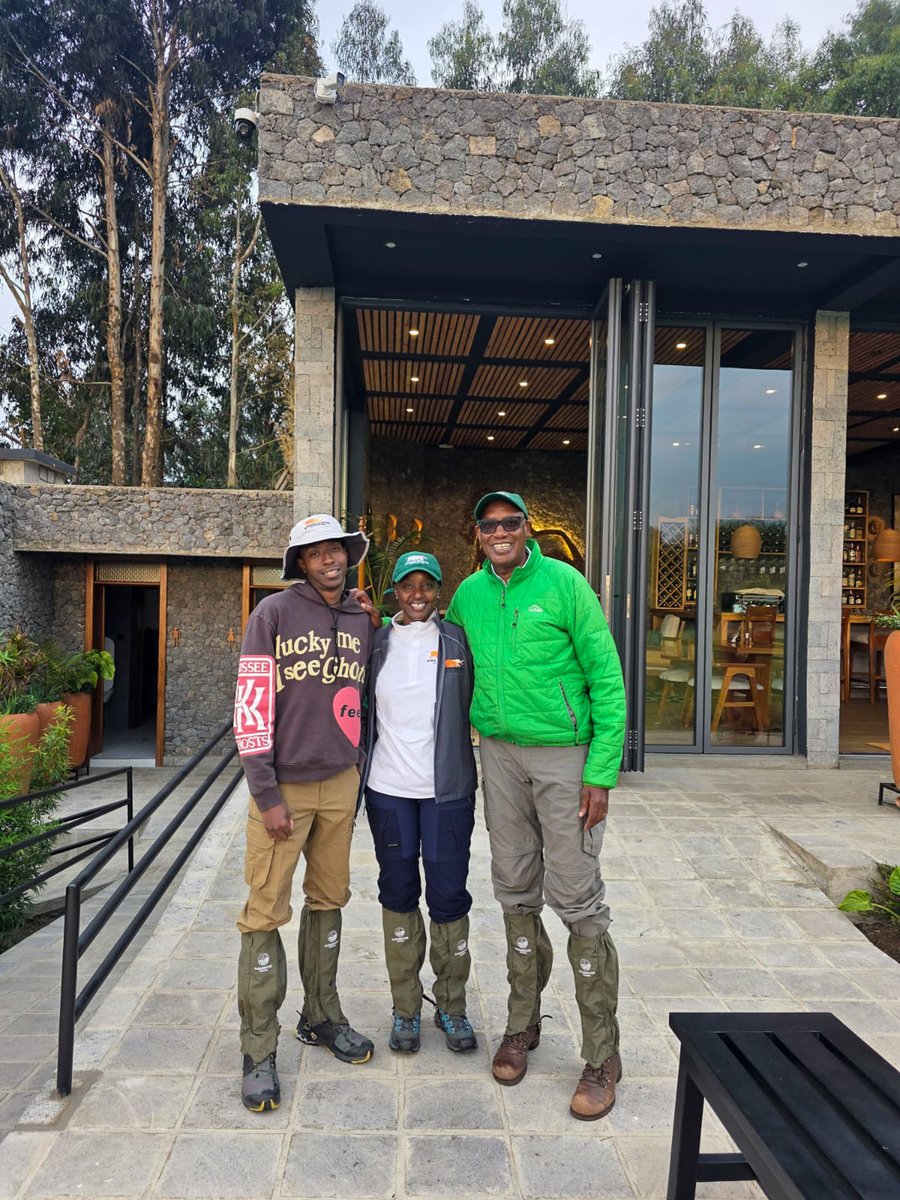 AWFCEO's tweet photo. There are few places on Earth where you are reminded so powerfully that humanity is part of nature, not apart from it.

Early this morning, I had the privilege of trekking with my family through the forests of @MusanzeDistrict, sharing a quiet moment with Rwanda's mountain gorillas. Watching these remarkable animals in their natural habitat is always humbling. Their intelligence, their family bonds, and their quiet confidence leave a lasting impression long after the trek is over.

Experiences like this reaffirm something I have believed throughout my career: Africa's wildlife is not simply a conservation priority; it is one of our continent's greatest treasures. It is a source of identity, inspiration, opportunity, and hope for generations to come. Protecting it is not just about safeguarding species; it is about preserving a legacy that belongs to all Africans and to the world.

As I walked back through the forest, I was reminded once again that our greatest responsibility is to ensure that future generations inherit the privilege of experiencing these extraordinary places and the magnificent wildlife that calls them home.