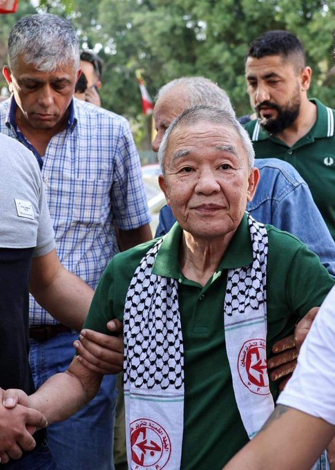 Maia6yry's tweet photo. Glory to those who had courage, glory to the internationalist warriors. 

Long live the Japanese Red Army. 

Highest glories to comrade Kozo Akamoto.

May your legacy be eternal. https://t.co/pAZjwVFL42