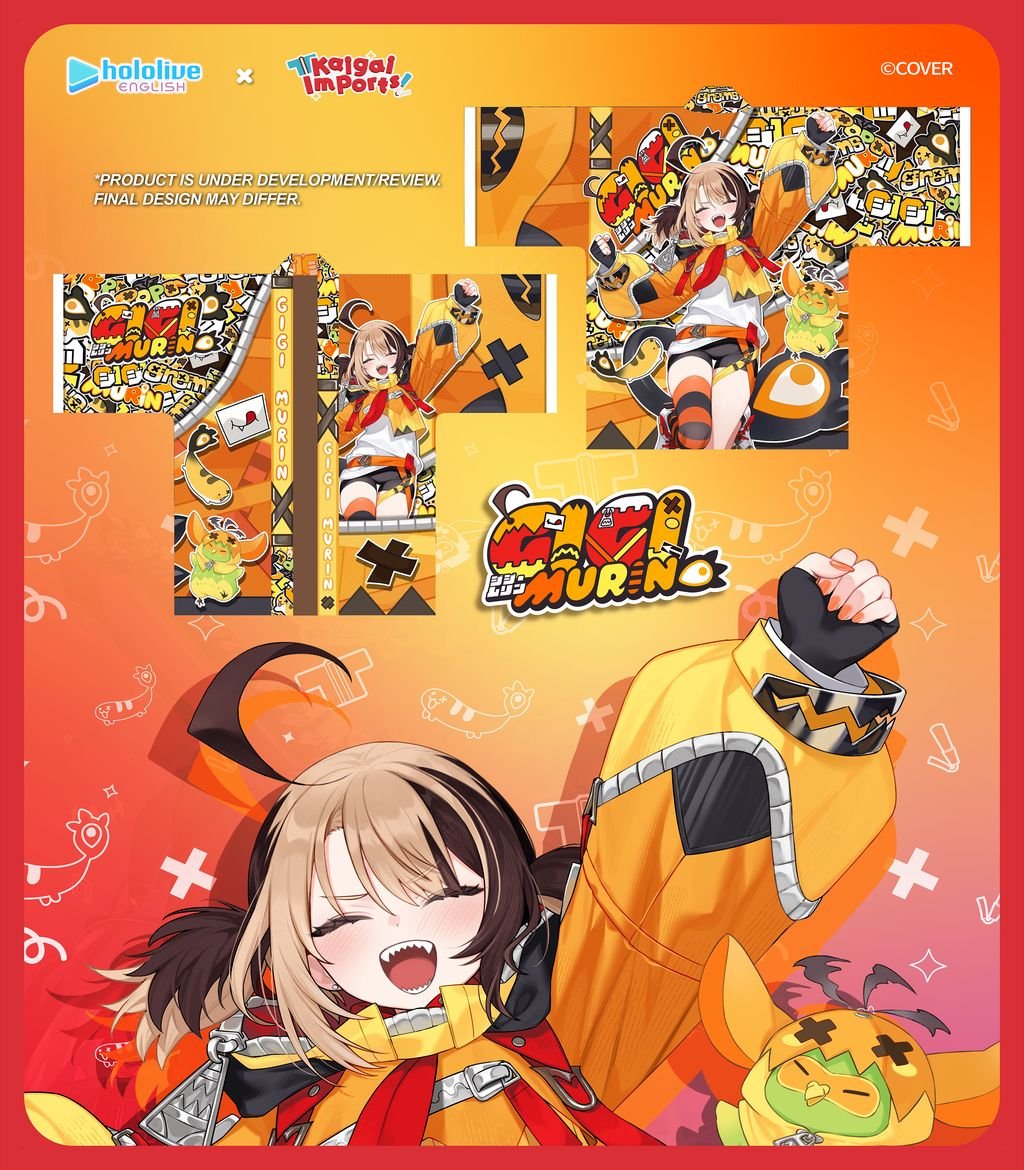 Kaigai_Imports's tweet photo. [ #holoEN × Kaigai Imports ]

We are happy to present our first collaboration with 
@hololive_En featuring none other than Koseki Bijou and Gigi Murin!

Stay tuned for more information to be released soon.

Let the whimsy flow and ROCK IN! https://t.co/O7Qbujhomh