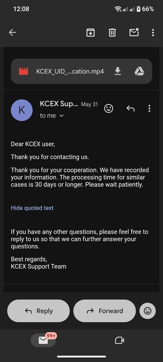 mketvn's tweet photo. Hi @KCEX_Official, following up on my XRP recovery for account UID 56036256. I paid the upfront fee on May 31. As we are approaching the 60-day mark, could your technical team please verify the status of it? Your help in finalizing this ticket is highly appreciated! 🙏 #KCEX #XRP https://t.co/OkqJv9vSn6