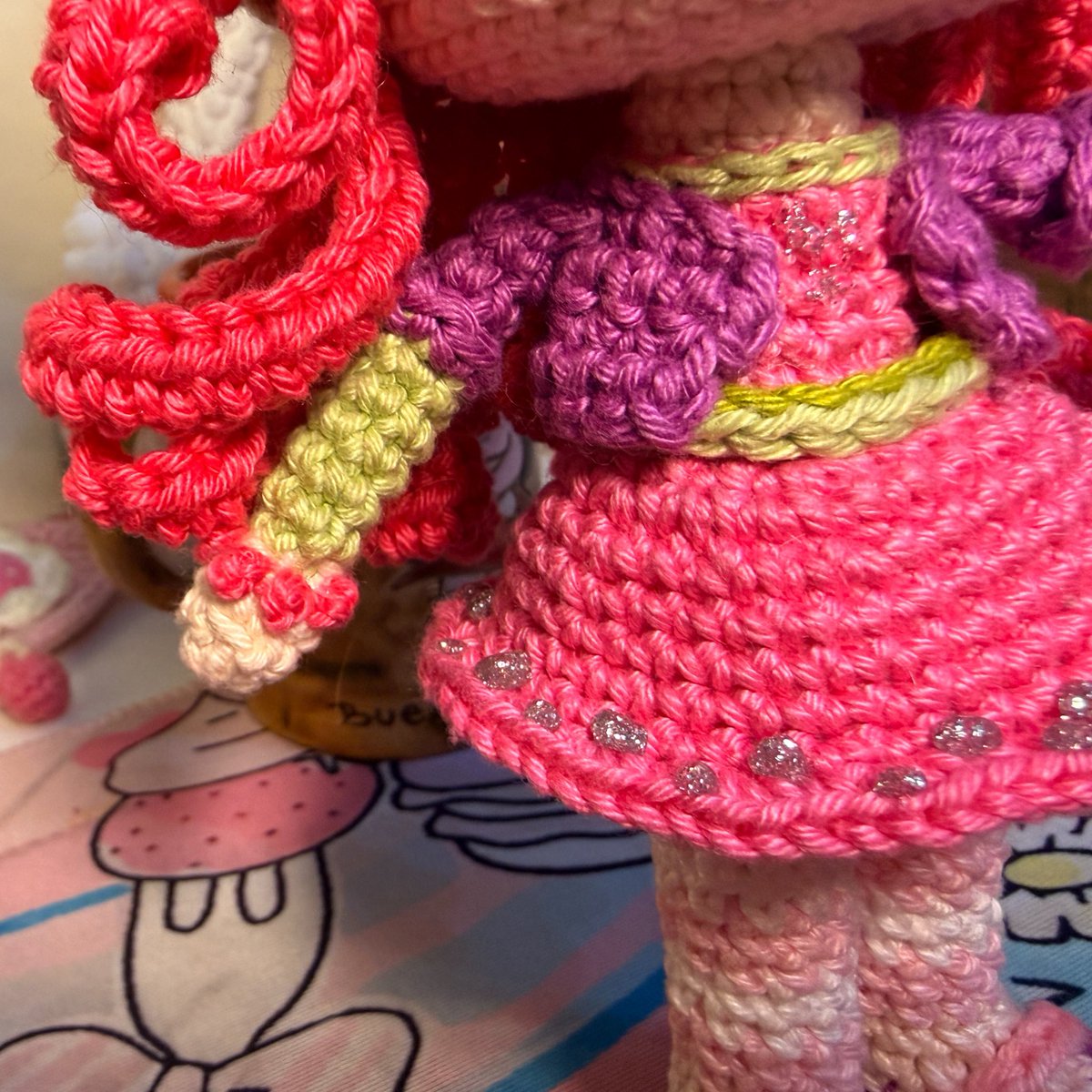 crochericee's tweet photo. 🍇 Cachinho de Framboesa - Raspberry Tart!! 🧁 https://t.co/gbqzXPWCw1