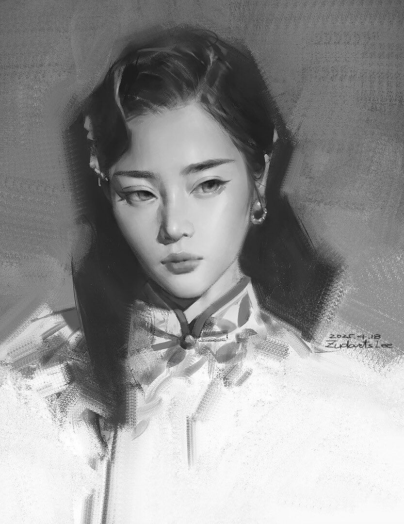 LeeZUDartS's tweet photo. Besides drawing environment concept art, 
I also really enjoy drawing portraits. https://t.co/WU1l6FDzV1