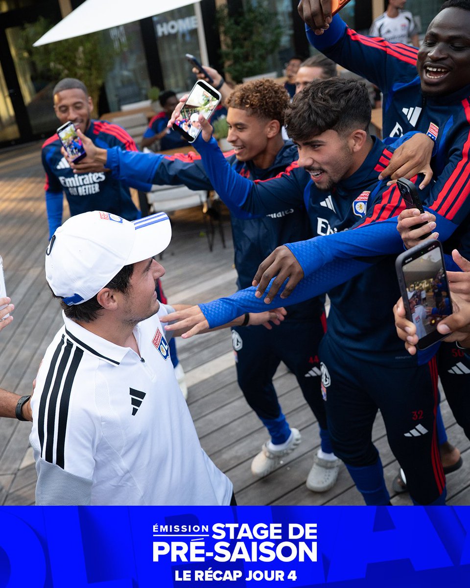 OLPLAY_Officiel's tweet photo. 🎬 Le récap de la dernière émission de la pré-saison !

Le replay est désormais disponible. Une semaine riche en interviews, en entraînements et en moments de partage, que vous avez été nombreux à suivre chaque soir 🙌 https://t.co/W7jGfzvPnr