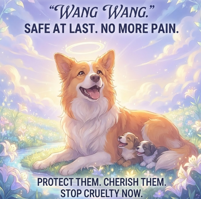WangWangRH's tweet photo. At least... Wangwang isn't suffering anymore...

#JusticeForWangwang https://t.co/C8h6m3OkxO