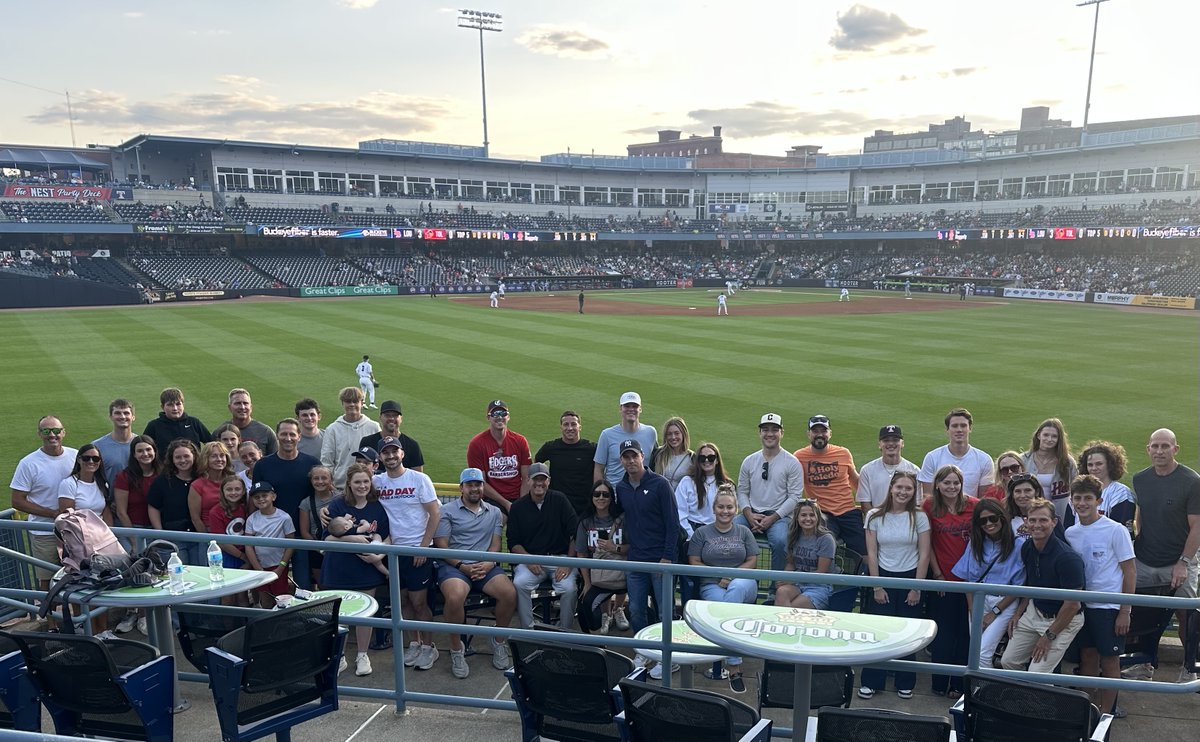 tfowealth's tweet photo. Is there a better setting for a summer evening than a Toledo Mud Hens game? We don’t think so. ⚾ Great baseball, great company, and a great night together. https://t.co/WmcrLP5ksY