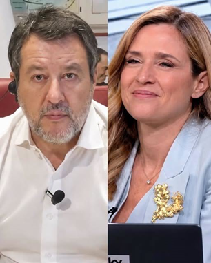 fdario100's tweet photo. @matteosalvinimi che figura de💩...............😂😂😂Comunque grazie a Sky TG24. E grazie a Giovanna Pancheri, che ha dimostrato che per smontare la propaganda ridicola di questo governo bastano due domande fatte da una persona sveglia con un microfono in mano.  😂😂😂😂 https://t.co/H8IUKThNkO