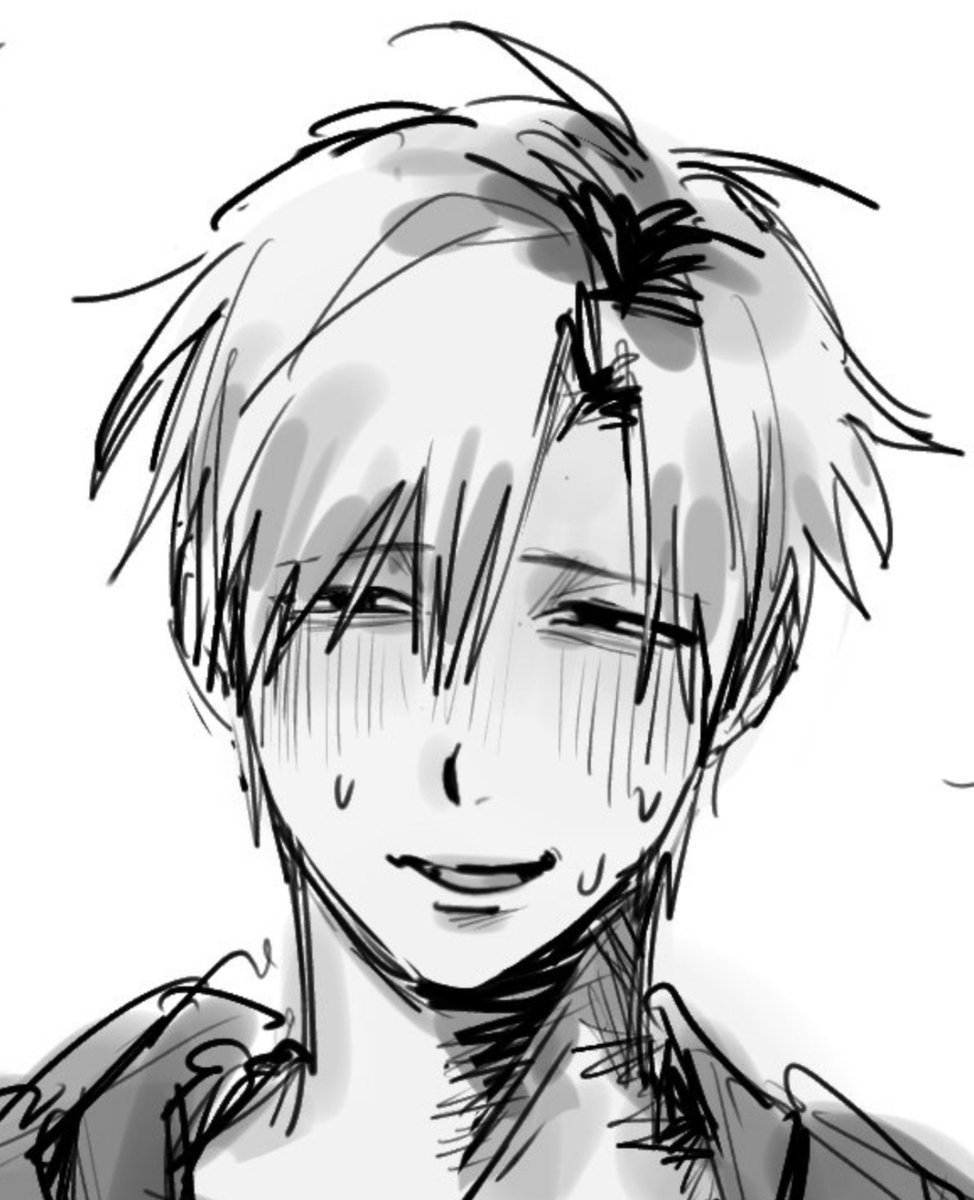 is_E_'s tweet photo. トダくん描くたびに顔変わってて顔ない　大横転　大鬱　うお　クカ笑　ドワー（これはヒラガイ） https://t.co/4PWeXqb5nD