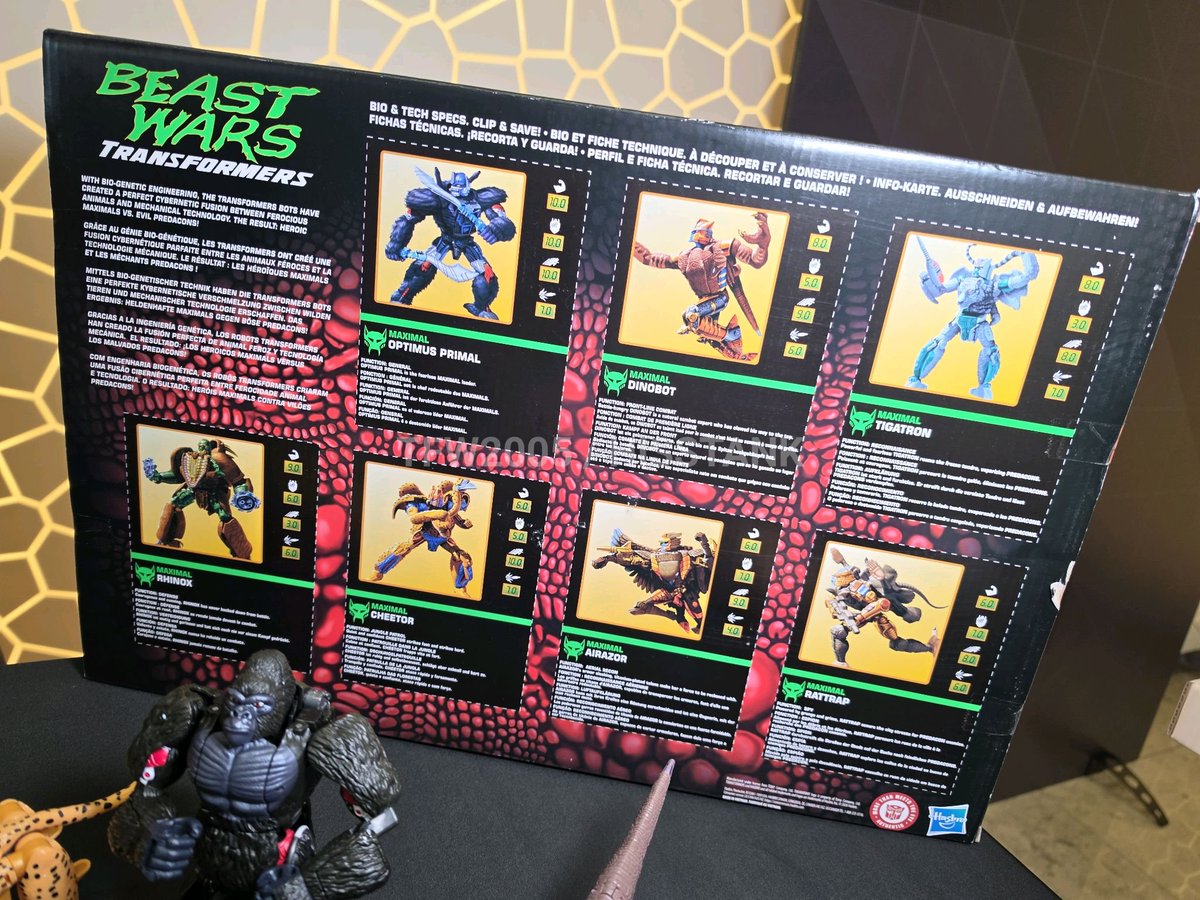 TFHypeGuy's tweet photo. BEAST WARS 30th Anniversary MAXIMAL PACK REVEALED!

You wanted Maximals? Well here they are!!

All the Takara Maximals in one package, all beautifully painted! https://t.co/bvaahakMHs