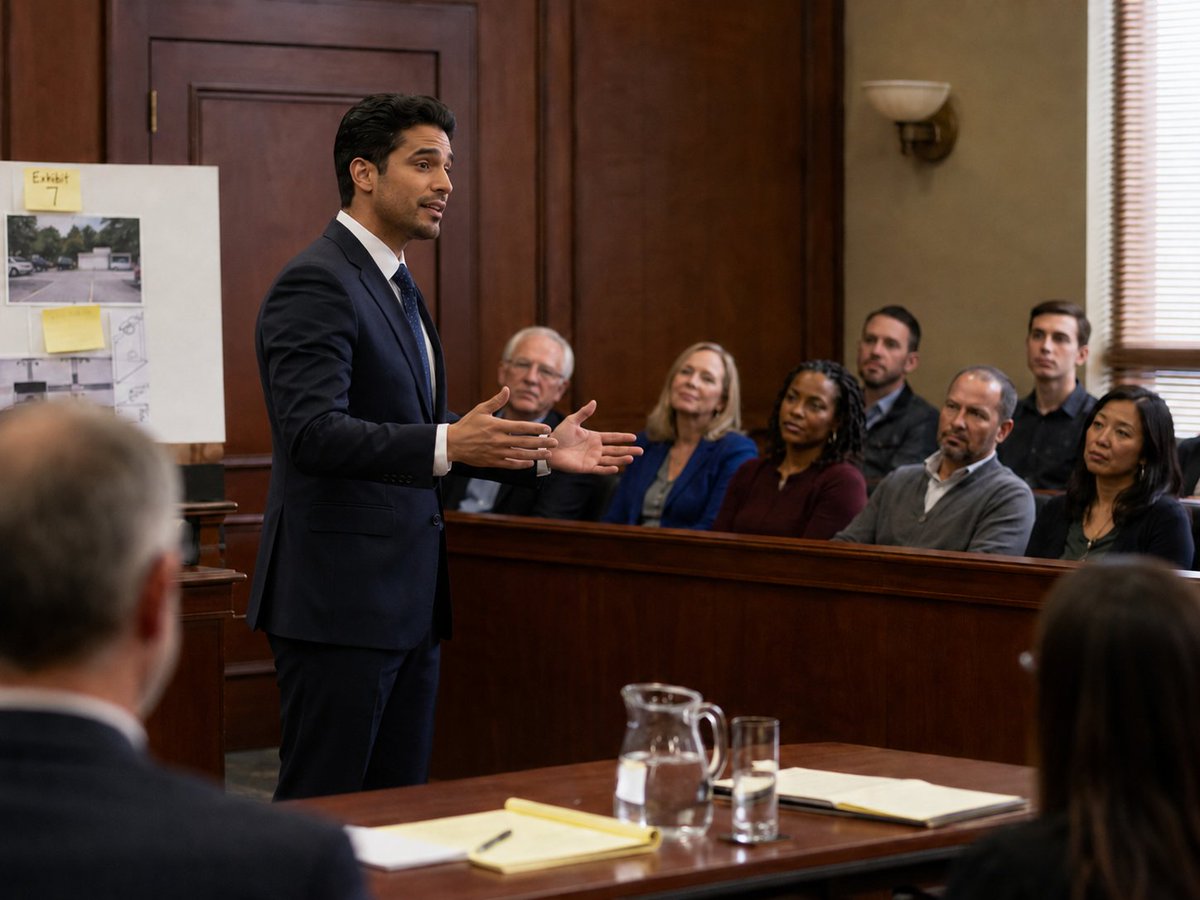 JuryAttorney's tweet photo. Most lawyers answer the   mystery in closing.

The Jaguar reveals the   jury already did.
3 words that win   closings: “You already know.”
The verdict the jury   believes they discovered cannot be argued out of them.

#TrialStrategy   #ClosingArgument #PlaintiffLaw #TheGunslinger https://t.co/oRThcqchx9