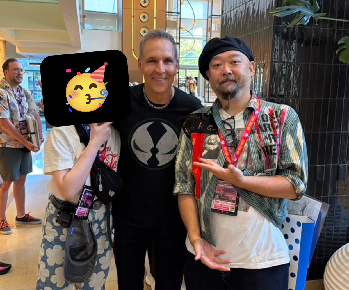 SRB_GENk's tweet photo. トッド・マクファーレンとハグ😭
また一つ夢がかなったぜ😭😭😭😭😭 https://t.co/zVp5Tb0Klc