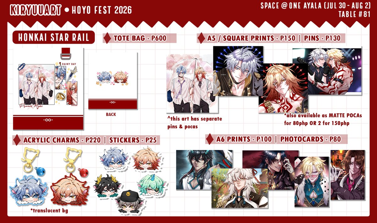 Kiryuu 🍳 HoYoFest PH #81 tweet media
