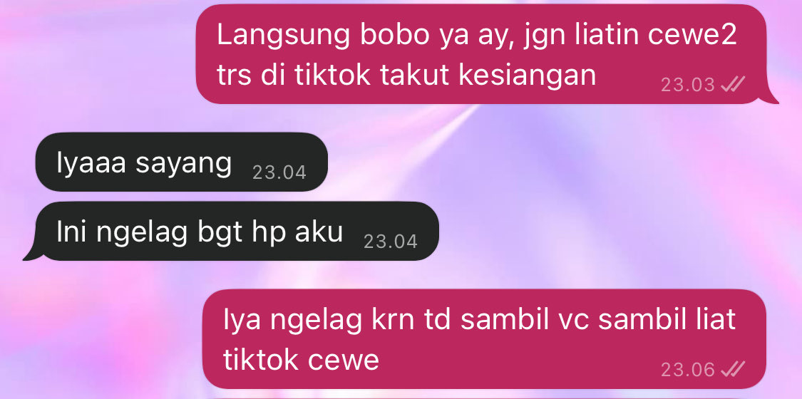 nylnael's tweet photo. Contoh cowo redflag https://t.co/fJh24sdrsR